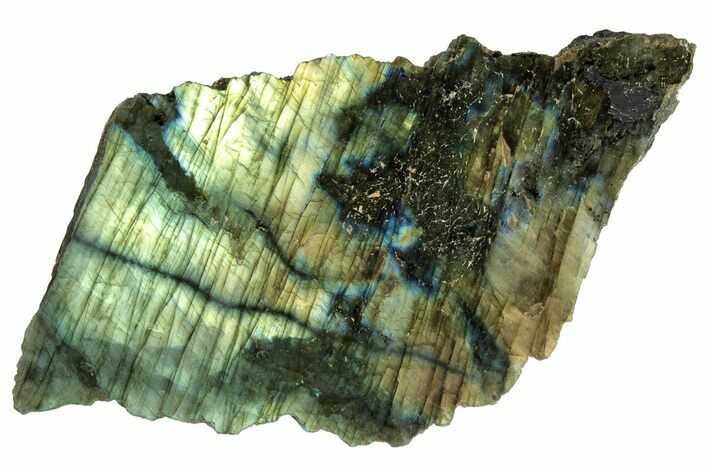 3"+ Single Side Polished Labradorite Pieces - Photo 1